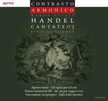 Contrasto Armonico Handel Cantatas Ayros Volume 3
